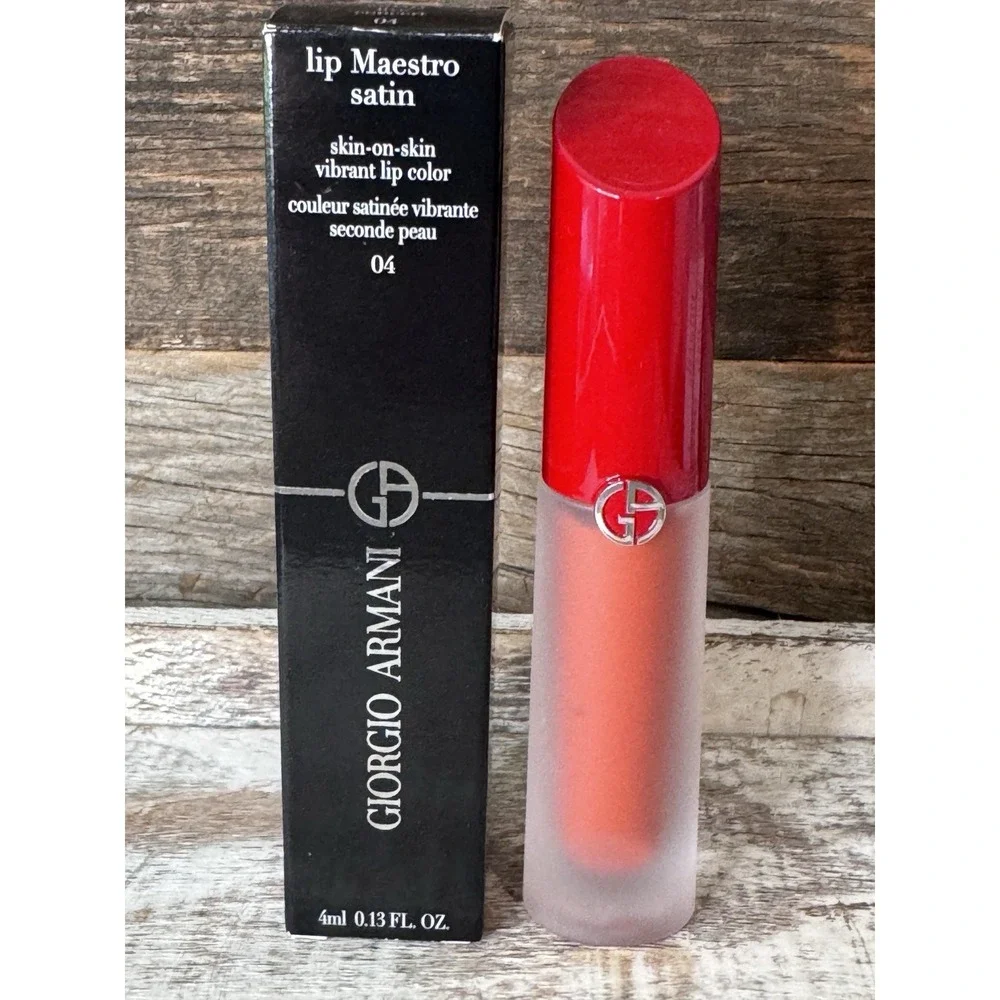 Giorgio Armani Lip Maestro Satin 04 Live Concert | MSRP‎ =$45